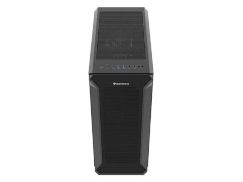 Obudowa Genesis Irid 505F Midi Tower z oknem USB 3.0 z 5 wentylatorami