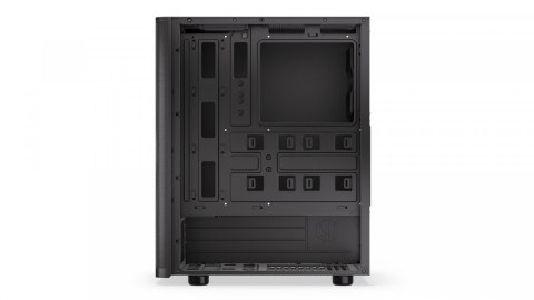 Obudowa Endorfy Ventum 200 Solid czarna Midi Tower z dobrą wentylacją