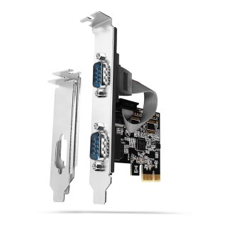 Kontroler PCIe AXAGON PCEA-S2N 2x port szeregowy RS232 250 Kbps