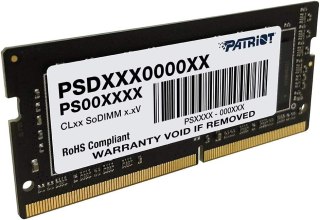 Pamięć Patriot DDR4 16GB 2400 CL17 SODIMM wydajna do notebooka