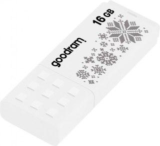 Pendrive GOODRAM UME2 16GB USB 2.0 biały z wzorem