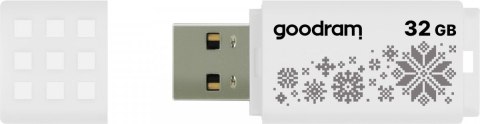 Pendrive GOODRAM UME2 32GB USB 2.0 biały praktyczny zatyczka