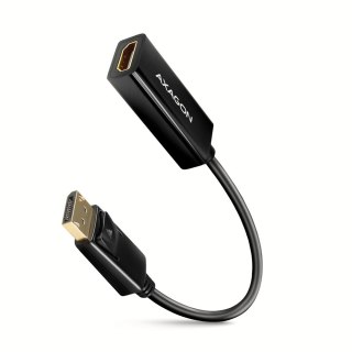 Adapter DisplayPort HDMI AXAGON RVD-HI14N 4K 30Hz kompaktowy