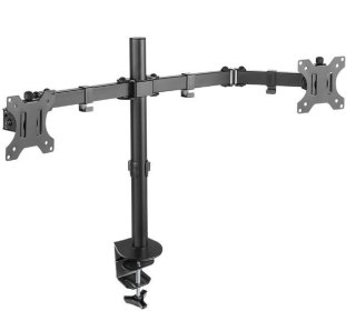 Uchwyt biurkowy Neomounts FPMA-D550DBLACK obrotowy do 2 monitorów 32" czarny