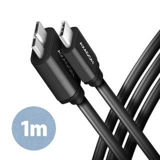 Kabel AXAGON Micro-B USB USB-C 3.2 Gen1 1m szybki transfer ładowanie