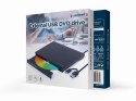 Napęd DVD Gembird DVD-USB-03 zewnętrzny USB 3.1 czarny szybki