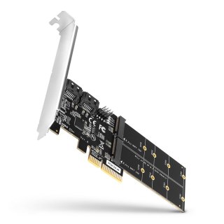 Kontroler AXAGON PCES-SA4M2 PCIe 2x SATA 6G i 2x M.2 6Gb/s