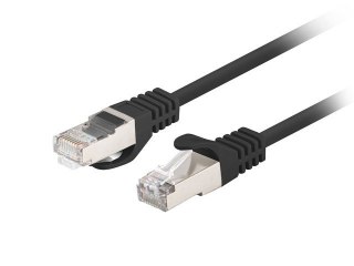 Patchcord kat.6 FTP 1m czarny 10-pak Fluke passed