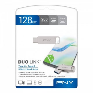 Pendrive PNY 128GB USB 3.2 Duo-Link szybki mobilny dysk