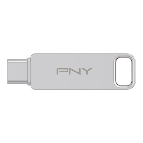 Pendrive PNY 256GB USB 3.2 Duo-Link srebrny szybki