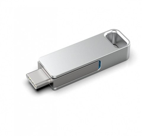 Pendrive PNY 256GB USB 3.2 Duo-Link srebrny szybki