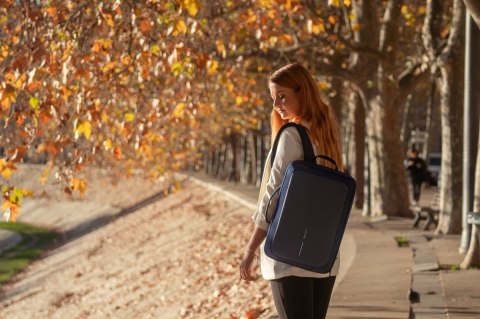 Plecak antykradzieżowy XD DESIGN BOBBY BIZZ 2.0 NAVY wielofunkcyjny granatowy