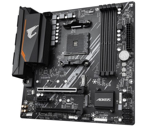 Płyta główna Gigabyte B550M AORUS ELITE AM4 mATX 4DDR4 2HDMI DVI-D