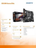 Płyta główna Gigabyte B550M AORUS ELITE AM4 mATX 4DDR4 2HDMI DVI-D