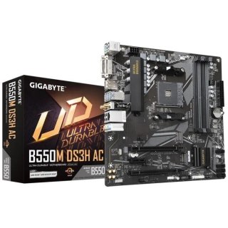Płyta główna Gigabyte B550M DS3H AC AM4 mATX z Wi-Fi i RGB
