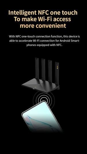 Router ZTE T3000 IDU Wi-Fi 6 szybki stabilny zasięg 3000 Mbps