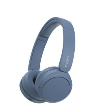 Słuchawki Sony WH-CH520 niebieskie bezprzewodowe Bluetooth z mikrofonem