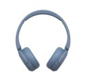 Słuchawki Sony WH-CH520 niebieskie bezprzewodowe Bluetooth z mikrofonem