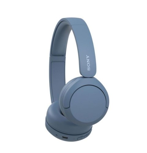 Słuchawki Sony WH-CH520 niebieskie bezprzewodowe Bluetooth z mikrofonem
