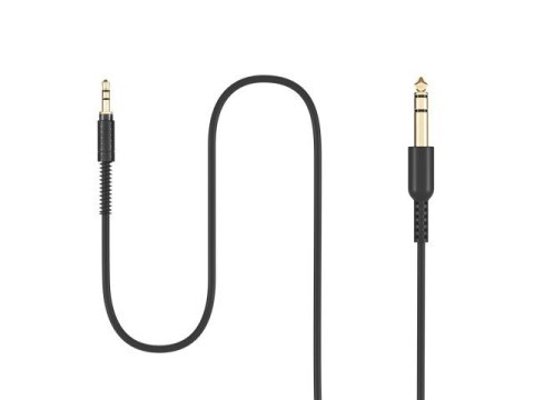 Słuchawki nauszne Audictus Voyager z mikrofonem czarne z wysoką jakością dźwięku