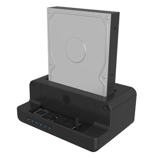Stacja dokująca IcyBox IB-2914MSCL-C31 2,5 3,5 cala klonująca M.2 NVMe