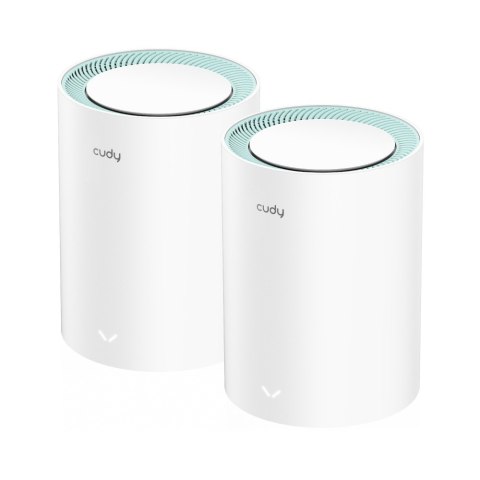 System WiFi Mesh Cudy M1300 3-Pack AC1200 z wygodnym zasięgiem