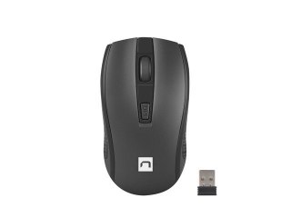 Zestaw Natec Squid klawiatura mysz bezprzewodowy ergonomiczny czarny