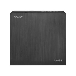 Zewnętrzna nagrywarka Savio AK-59 Slim CD/DVD USB-C USB-A