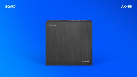 Zewnętrzna nagrywarka Savio AK-59 Slim CD/DVD USB-C USB-A
