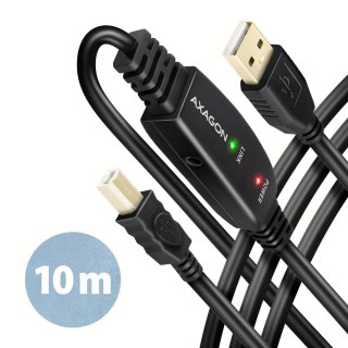 Kabel USB 2.0 AXAGON ADR-210B aktywny repeater 10m kompaktowy