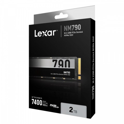 Dysk SSD Lexar NM790 2TB M.2 PCIeGen4 7400 6500MB/s wydajny