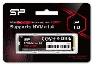 Dysk SSD Silicon Power UD90 2TB PCIe M.2 2280 NVMe 5000MB/s wydajny
