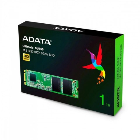 Dysk SSD Adata Ultimate SU650 1TB M.2 2280 wydajny 3D NAND