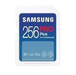 Karta pamięci Samsung SD PRO Plus 256GB szybka do 4K dla profesjonalistów