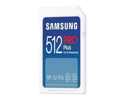 Karta pamięci Samsung SD PRO Plus 512GB szybka niezawodna