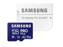 Karta pamięci microSD Samsung 128GB PRO Plus z adapterem U3 A2 4K