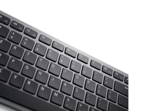 Klawiatura Dell KB700 bezprzewodowa mobilna szara QWERTY