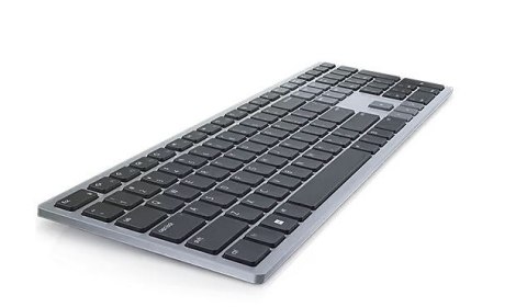 Klawiatura Dell KB700 bezprzewodowa mobilna szara QWERTY