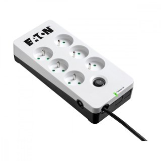Listwa zasilająca Eaton Protection Box 6 FR 6 gniazd USB 10A