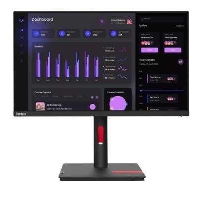 Monitor Lenovo ThinkVision T24i-30 23.8 FHD matowy IPS TCO Certyfikat