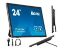 Monitor IIYAMA ProLite T2455MSC-B1 24 10-punktowy dotykowy z kamerą