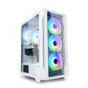 Obudowa Zalman I3 Neo TG White Mid Tower RGB z 4 wentylatorami