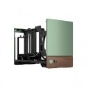 Obudowa Fractal Design Terra Mini Tower zielona z aluminium i orzechem