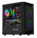 Obudowa komputerowa Logic Concept ATOS ARGB MINI USB 3.0 gamingowa czarna