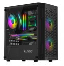 Obudowa komputerowa Logic Aramis ARGB MINI Micro ATX czarna z USB 3.0