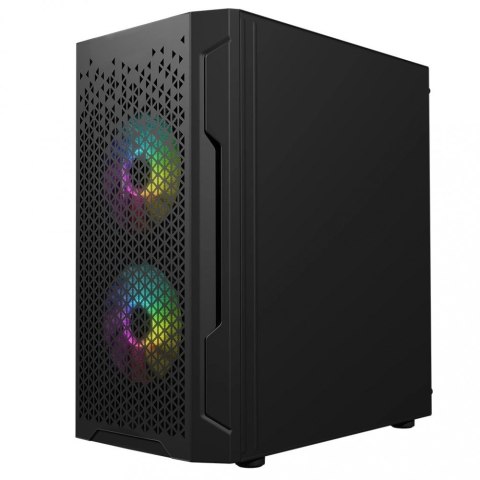 Obudowa komputerowa Logic Aramis ARGB MINI Micro ATX czarna z USB 3.0