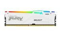 Pamięć Kingston DDR5 Fury Beast RGB 64GB 5600Mhz CL36 biała