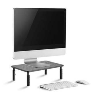 Stojak na monitor laptop Gembird regulowany prostokątny z wysokością