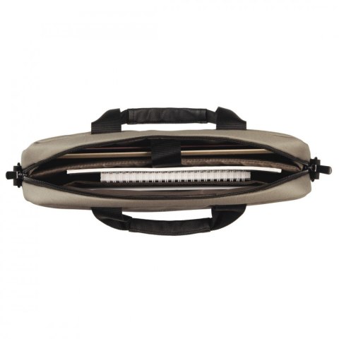 Torba do laptopa Hama Terra 15 6 cala beżowa z recyklingu