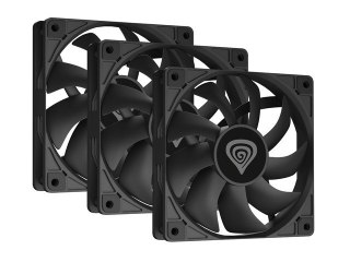 Zestaw wentylatorów Genesis Oxal 120 3-Pack 1300 RPM niskoszumowy 120 mm